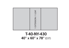 Dining tables T-40-NY-430