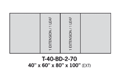 Dining tables T-40-BD-2