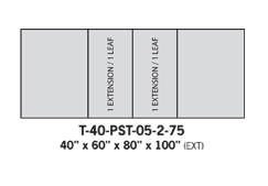 Dining tables T-40-PST-05-2