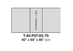 Dining tables T-40-PST-05