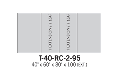 Dining tables T-40-RC2