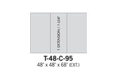 Dining tables T-48-C